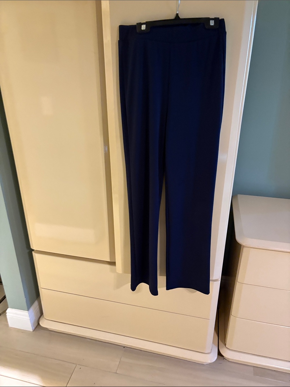 Women's Straight-Leg Ponte Pants — Navy
